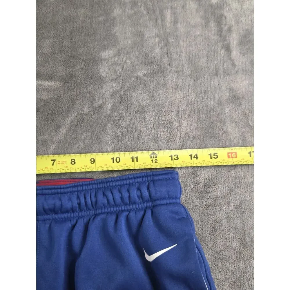 Nike NFL New York Giants Dri-Fit OnField Size L 14/16 Boys Sweatpants Blue C38